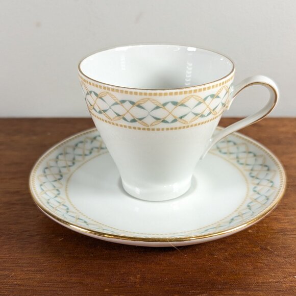 Set of 4 Bareuther Bavaria porcelain demitasse cups, Small German espresso cups - Picture 11 of 11
